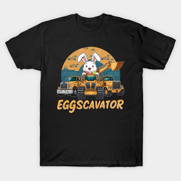 Eggscavator T-Shirt by mdr design